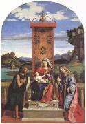 CARACCIOLO, Giovanni Battista, The Virgin and Child between John the Baptist and Mary Magdalen (mk05)